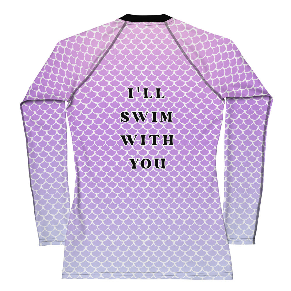 Women's Rash Guard - Pastel