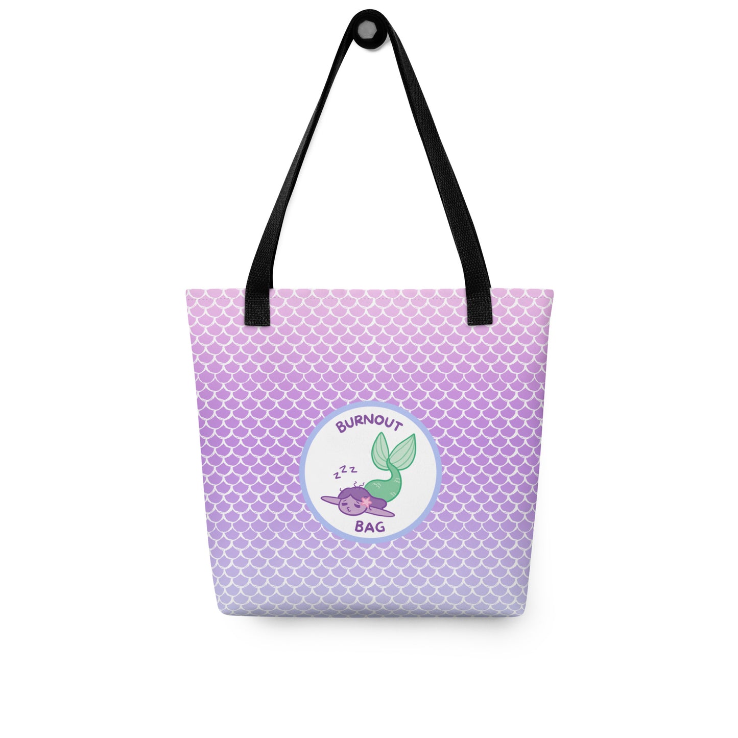 Mermaid Shell Burn Out Bag