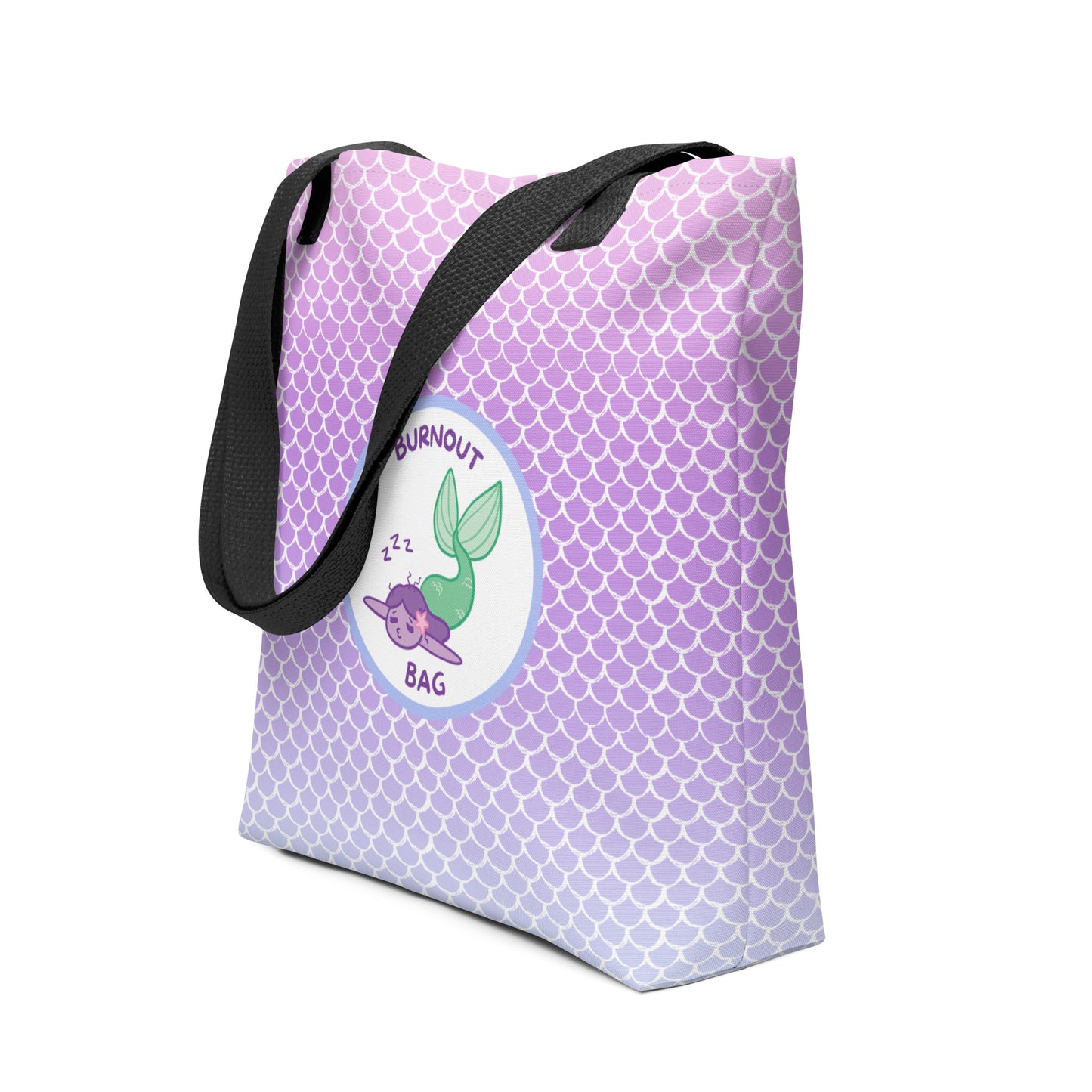 Mermaid Shell Burn Out Bag