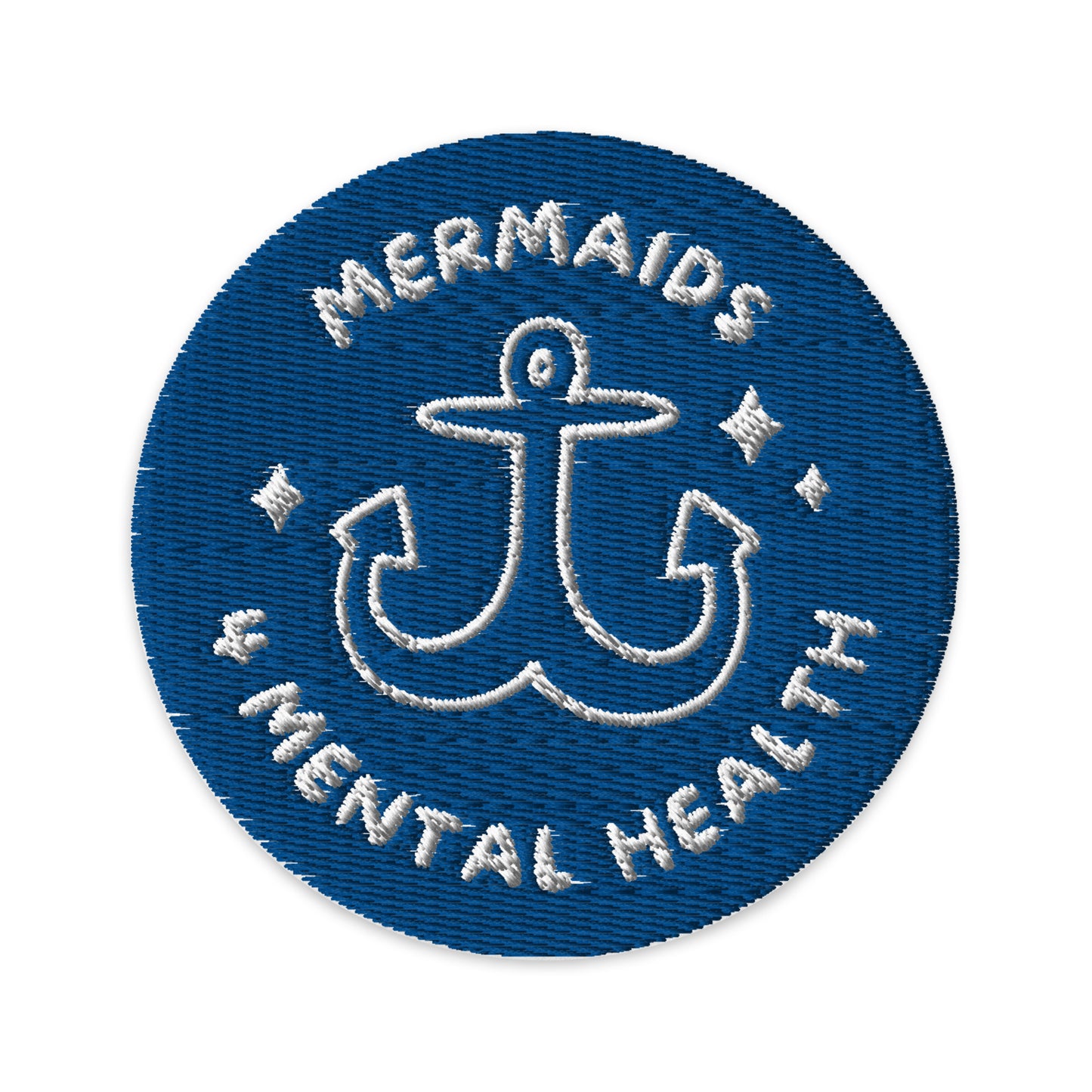 Mermaids 4 Mental Health - Embroidered Patch