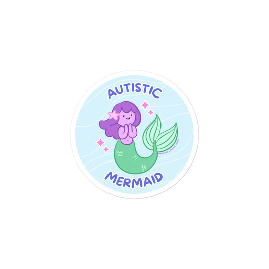 Autistic Mermaid sticker